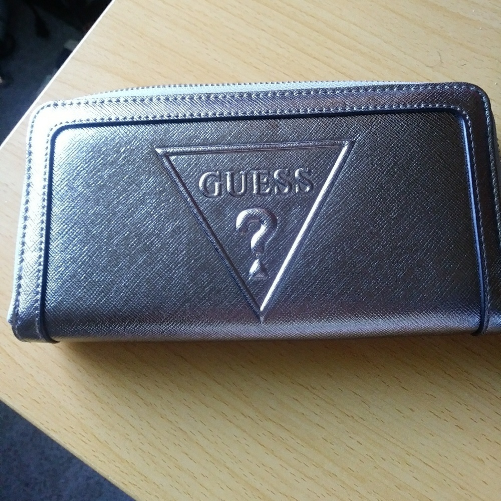 Guess Silver Wallet